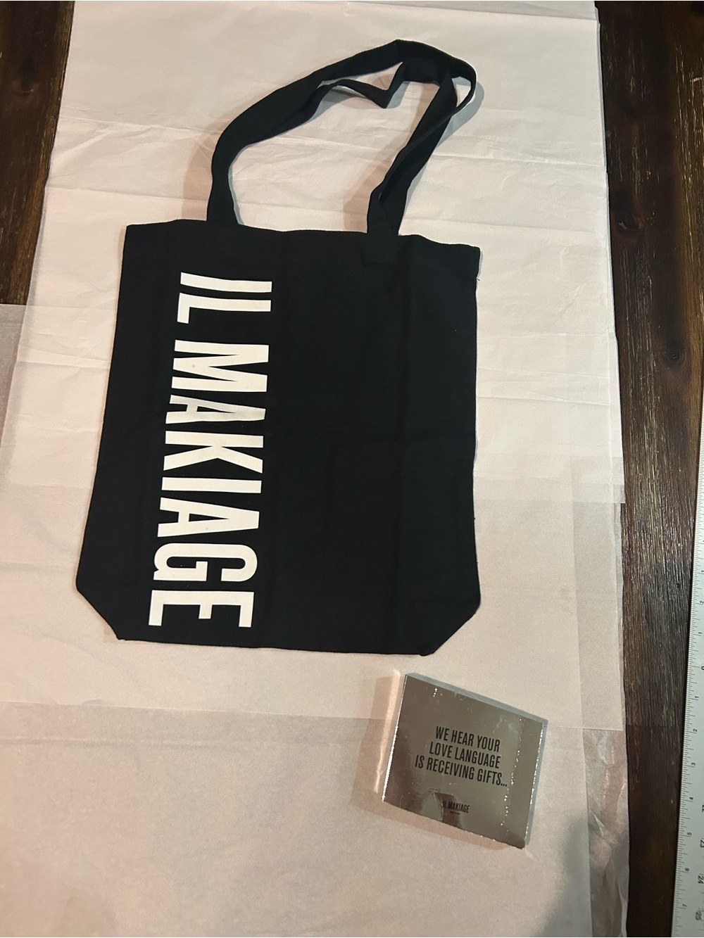 IL MAKIAGE NEW BLACK TOTE BAG